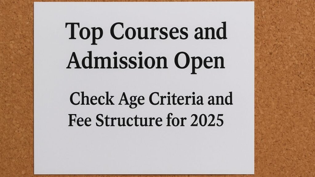 Admission Open 2025